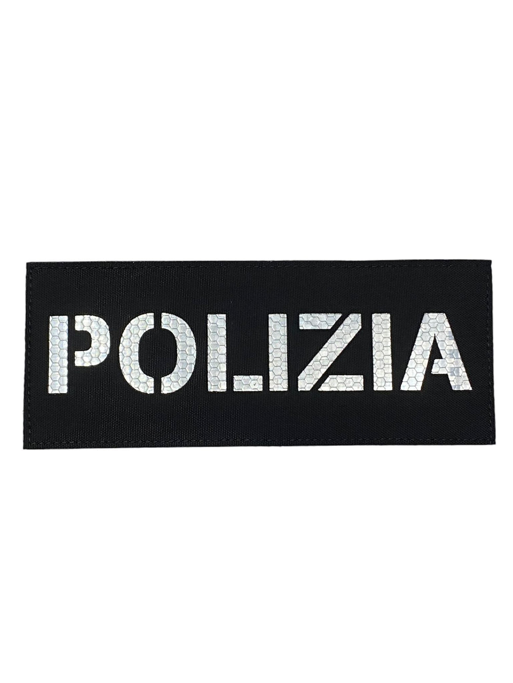 Patch Polizia Riflettente 20x8cm