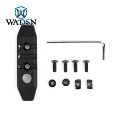 3-Slot Aluminum Rail for M-LOK & Keymod