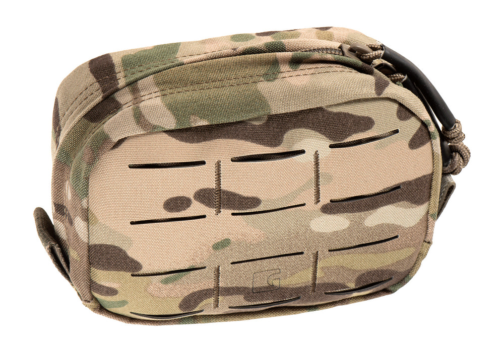 Clawgear - Small Horizontal Utility Pouch Laser Cut - Multicam