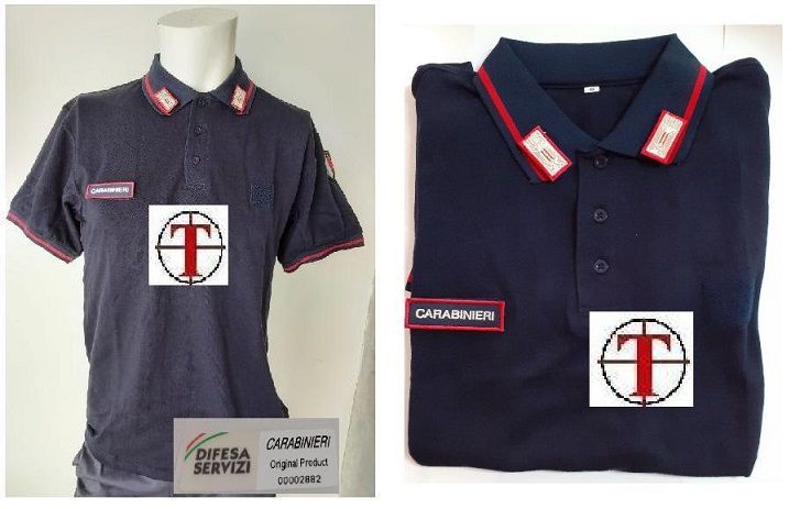 Polo Carabinieri Completa di Ricami Velcrati