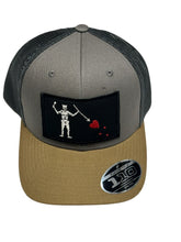 Cappellino Snap Back Barba Nera - Grey/Tan