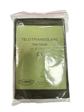 Telo Triangolare in Garza Verde