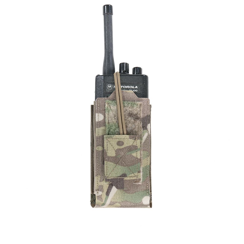Warrior Adjustable Radio Pouch - Multicam