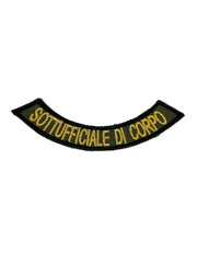 Ricamo Sottufficiale di Corpo - Verde