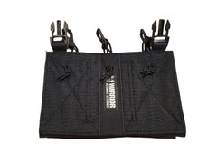 Warrior Laser Cut Triple Bungee 5.56 Panel - Black