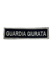 Patch Guardia Giurata