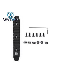 9-Slot Aluminum Rail for M-LOK & Keymod