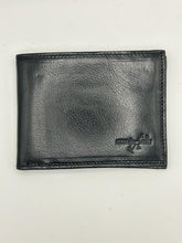 Portafoglio in Pelle Nera per Polizia di Stato con Patta Staccabile