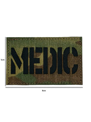 Patch Laser Cut MEDIC - Multicam