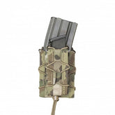 WARRIOR SINGLE QUICK MAG WITH SINGLE PISTOL POUCH COYOTE TAN