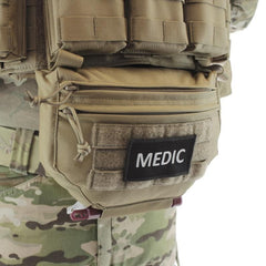 Warrior Drop Down Utility Pouch - Coyote