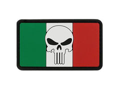 Patch Italia Teschio PVC