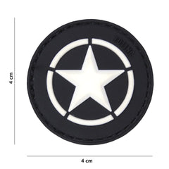 Patch Allied Star - Black