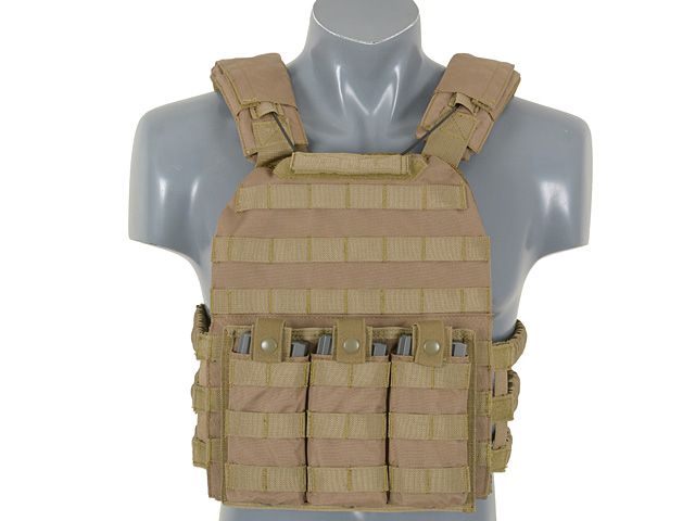 First Defense Plate Carrier - Tan