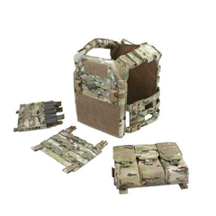 Removable Triple MOLLE Open Pouch for RPC - Multicam
