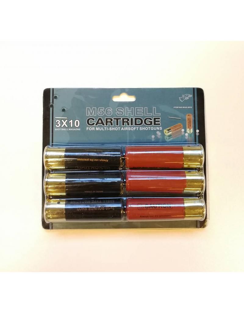 6 Cartucce Shotgun 3x10