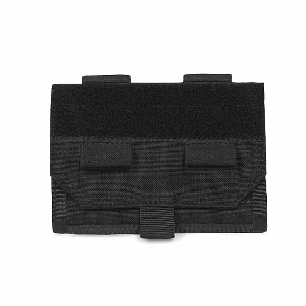Warrior Forward Opening Admin Pouch - Black