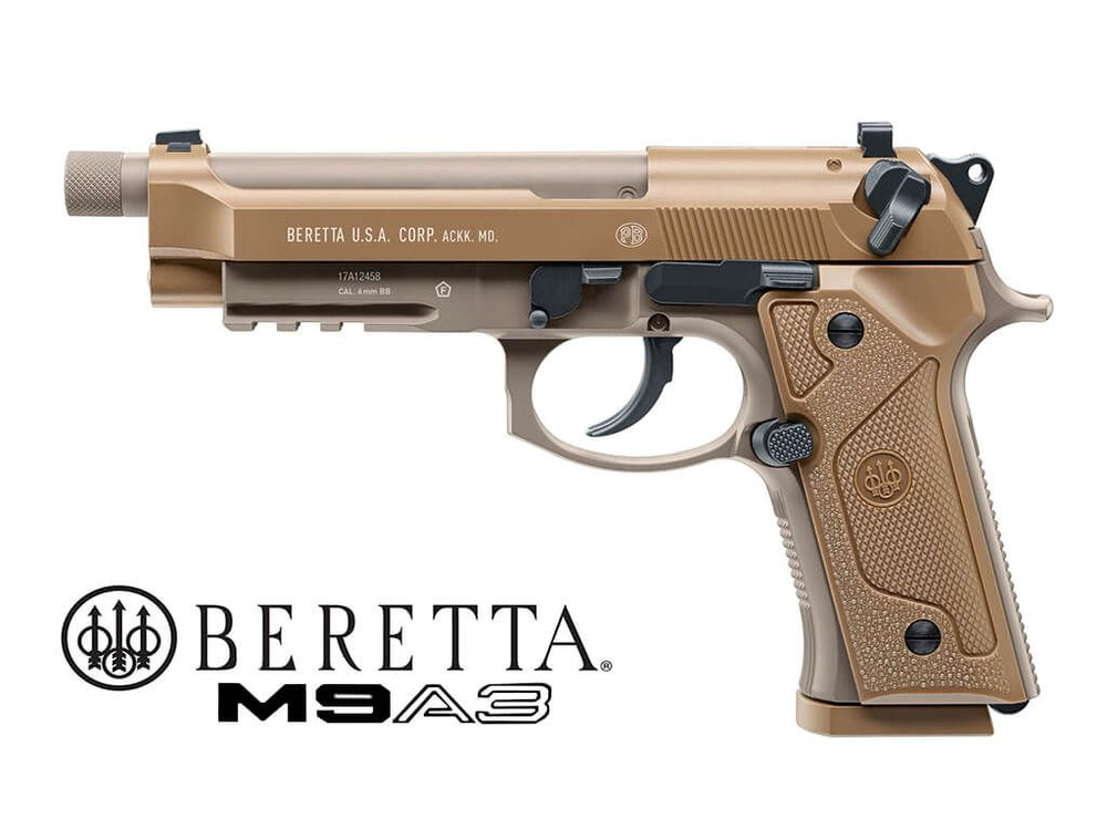 Umarex Beretta M9A3 Military Co2 FDE Blow-Back