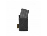 Warrior Single Elastic Mag Pouch - Black