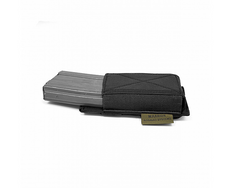 Warrior Single Elastic Mag Pouch - Black