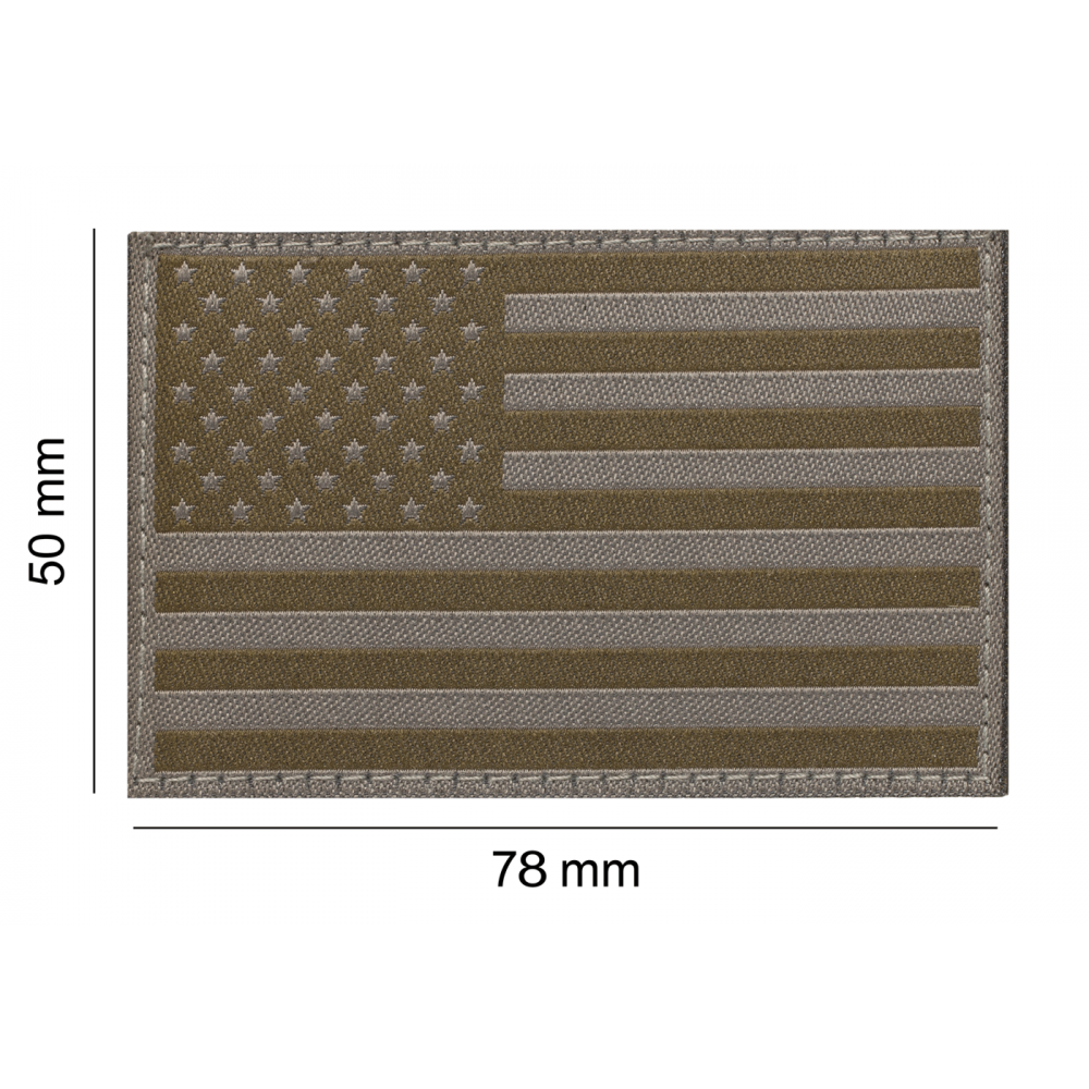 Patch USA Flag Ral7013 - Clawgear