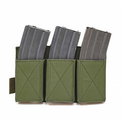 Warrior Triple Elastic Mag Pouch - OD Green
