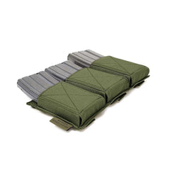 Warrior Triple Elastic Mag Pouch - OD Green