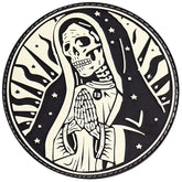 Patch Santa Muerte - Glow