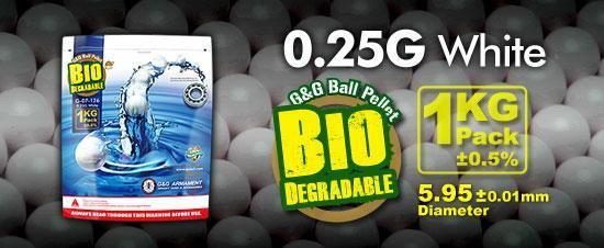 Pallini G&G BIO 0,25g bianchi