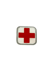 Patch Cross Medic - White/Red