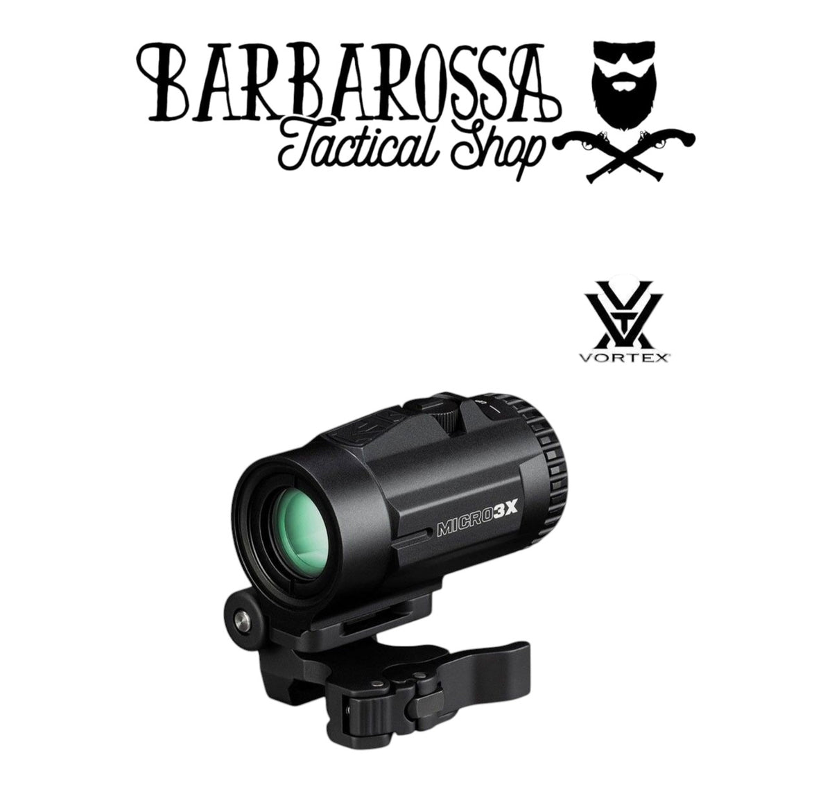 Lupa VORTEX Micro 3x Negra