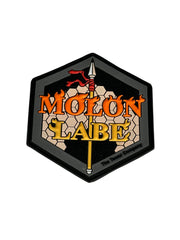 Patch Molon Labe - Orange/Yellow