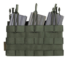 Bolsa abierta triple extraíble Warrior MOLLE para RPC - OD