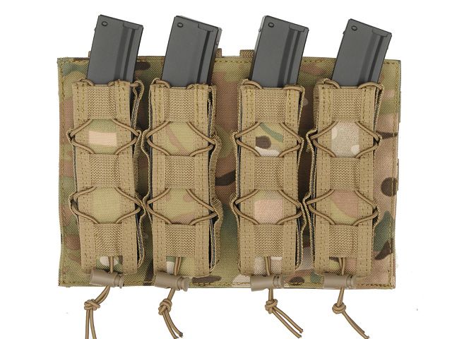 8Fields - Quadrupla Porta Caricatori da MP5/SMG Molle