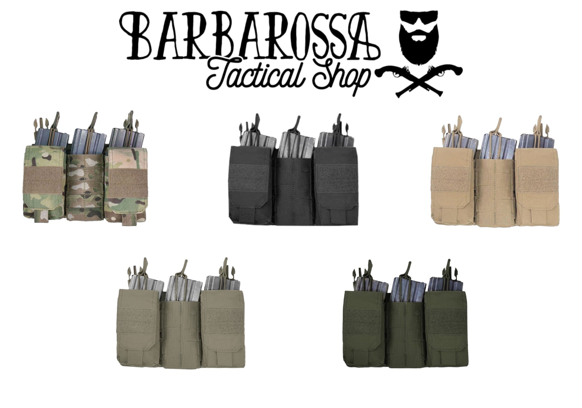 Warrior Detachable Front Panel MK1 (3x 5.56 Mag Pouches and 2 Utility Pouches)