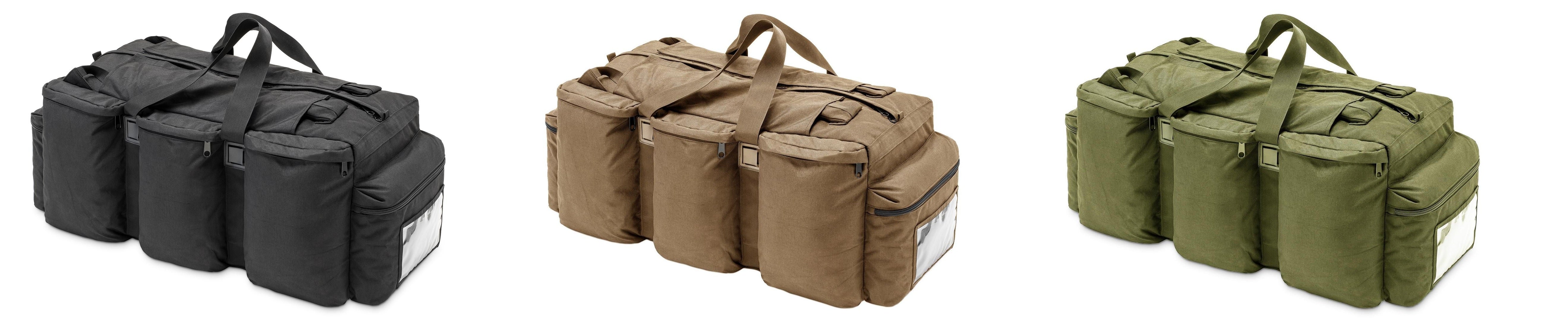 Defcon 5 - Bolsa de lona 100 lt - Negro