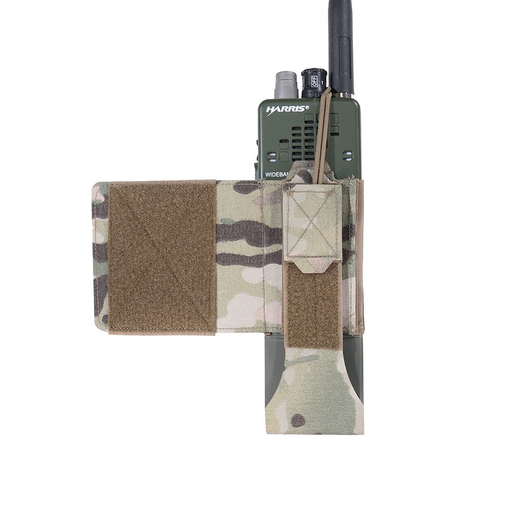 Warrior Laser Cut Wing Velcro MBITR/Harris Radio Pouch