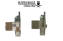 Warrior Laser Cut Wing Velcro MBITR/Harris Radio Pouch