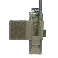Warrior Laser Cut Wing Velcro MBITR/Harris Radio Pouch