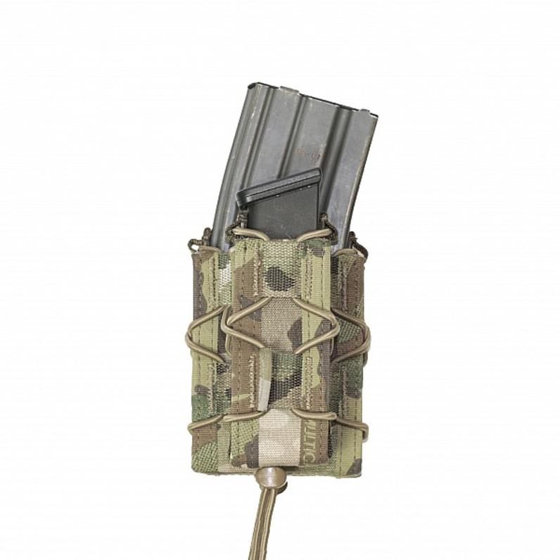 Warrior Single Quick Mag con funda para pistola individual - Multicam