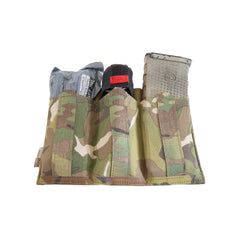 Warrior Laser Cut Triple Bungee Elástico de perfil bajo 5.56 - Multicam