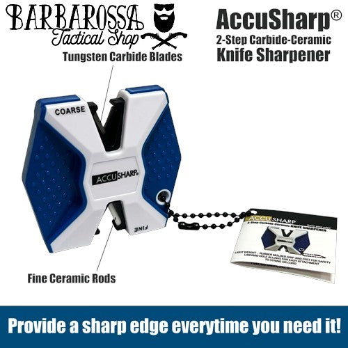 AccuSharp® 2-Step Carbide-Ceramic Knife Sharpener (342C)