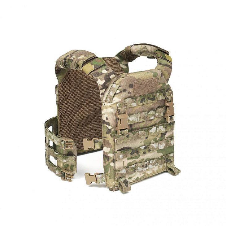 Warrior Recon Plate Carrier SAPI - Size Medium MultiCam Description