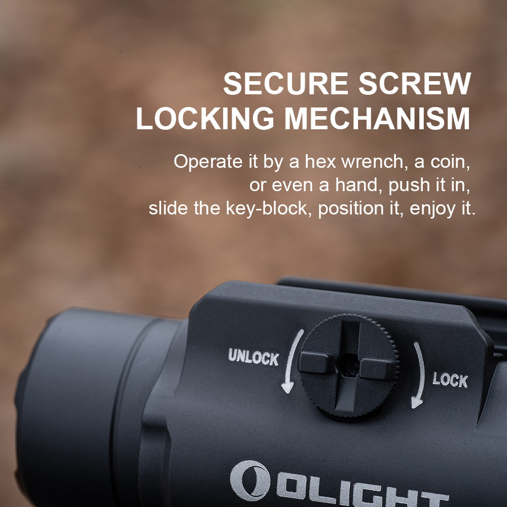 Olight - PL-3R Valkyrie Rechargeable Rail Mounted Tactical Light