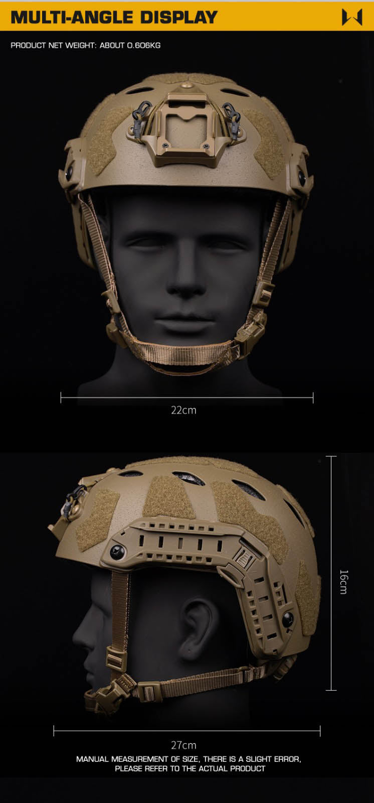 FAST SF SUPER HIGH CUT Helmet sandblasted version
