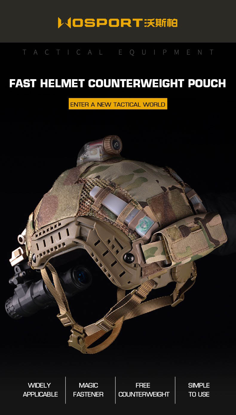 Helmet Counterweight - Multicam