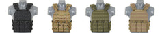 Portaplacas First Defense - Negro