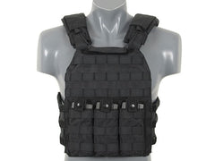 Portaplacas First Defense - Negro