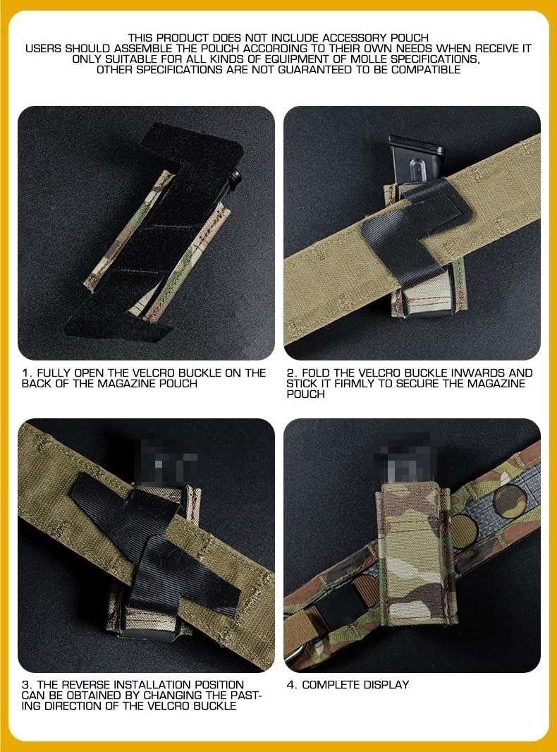 WoSport - FAST Multi-Angle 9MM Single Mag Pouch