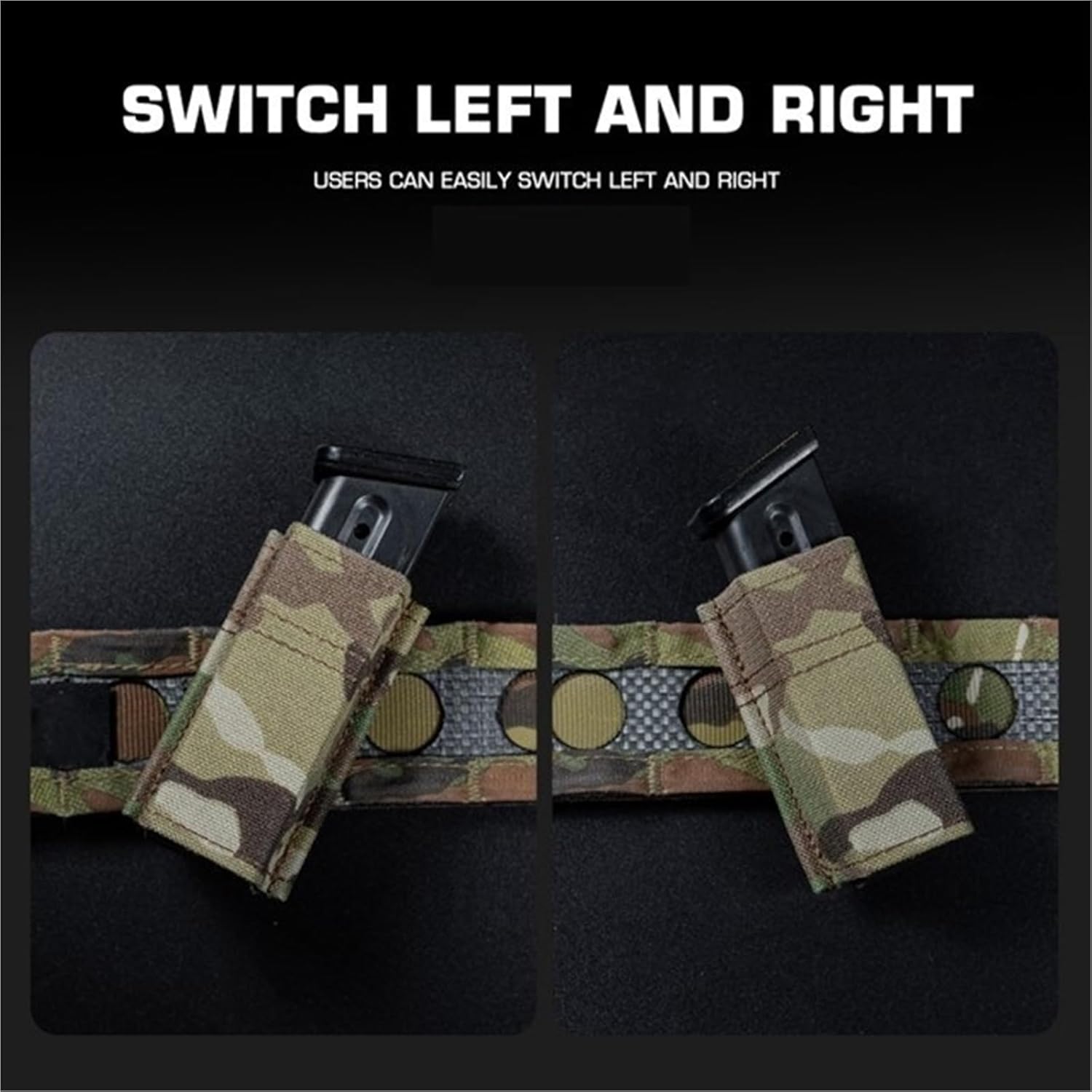 WoSport - FAST Multi-Angle 9MM Single Mag Pouch
